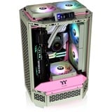 Thermaltake The Tower 300 boîtier mini tower Vert clair/Rose | 3x USB-A | Window