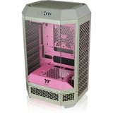 Thermaltake The Tower 300 boîtier mini tower Vert clair/Rose | 3x USB-A | Window