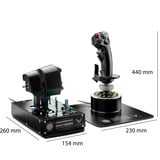 Thrustmaster Hotas Warthog MKII, Contrôleur  Noir/Argent