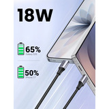 UGREEN 60126 câble USB 1 m USB C USB A 0,48 Gbit/s Noir, Gris Noir, 1 m, USB C, USB A, 0,48 Gbit/s, Noir, Gris