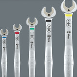 Wera Set de clés mixtes à cliquet 6007 Joker Imperial 8, 8 pièces, Clé plate 