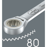 Wera Set de clés mixtes à cliquet 6007 Joker Imperial 8, 8 pièces, Clé plate 