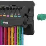 Wera Wera Hex-Plus Multicolour 3 stiftsleutel, 05133165001, Tournevis 