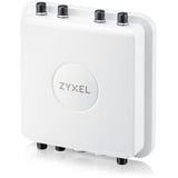 Zyxel WAX655E 4800 Mbit/s Blanc Connexion Ethernet, supportant l'alimentation via ce port (PoE), Point d'accès Blanc, 2,4 GHz, 5 GHz, 4800 Mbit/s, WEP, WPA2, WPA2-PSK, WPA3, 1000,2500 Mbit/s