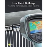 goobay Câble de raccord ultrafin Cat.6a slim, U/UTP Blanc