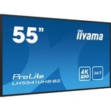 iiyama  LH5541UHS-B2, Affichage public Noir brillant