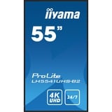 iiyama  LH5541UHS-B2, Affichage public Noir brillant