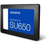 ADATA SU650 1 To 2.5" Série ATA III 3D NAND SSD Noir, 1 To, 2.5", 520 Mo/s, 6 Gbit/s