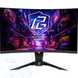 ASRock PG27QRT2A 27" Moniteur gaming incurvé  Noir
