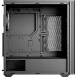 Aerocool D501A Midi Tower Noir, boîtier pc Noir/bois | 2x USB-A | 1x USB-C | RGB