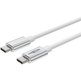 Ansmann Câble de données et de charge USB Type-C vers Type-C Blanc