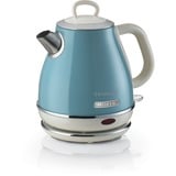 Ariete 2868/05 bouilloire 1 L 1630 W Bleu clair Bleu clair, 1 L, 1630 W, Bleu clair, Métal, Sans fil, Filtrage