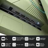 Arozzi Nova 34T2K165 34" Moniteur UltraWide gaming incurvé  Vert