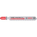 Bosch 2 608 900 565 Lame de scie sauteuse, à chantourner et sabre Lames de scie sauteuse Carbone 3 pièce(s) Lames de scie sauteuse, Fibre de bois, Plastique, Carbone, Bleu, 2,2 mm, 2 cm