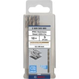 Bosch PRO Foret hélicoïdal HSS-Co pour acier inoxydable, Ø 5mm, Perceuse 