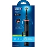 Braun Pro 3 Pro3 3000 Adulte Brosse à dents rotative oscillante Noir, Brosse a dents electrique Noir, Adulte, Brosse à dents rotative oscillante, Soin quotidien, Sensible, Blanchiment, Noir, 2 min, Noir