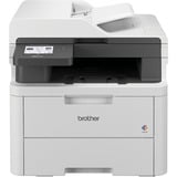 Brother MFC-L3740CDWE imprimante multifonction LED A4 600 x 2400 DPI 18 ppm Wifi Gris clair, LED, Impression couleur, 600 x 2400 DPI, A4, Impression directe, Noir, Blanc