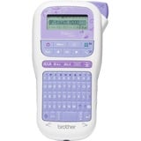 Brother PT-H200 - étiqueteuse portable Blanc/lilas, QWERTY, TZe, Transfert thermique, 180 x 180 DPI, Bleu, Blanc
