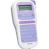 Brother PT-H200 imprimante pour étiquettes Transfert thermique TZe QWERTY, Étiqueteuse Blanc/lilas, QWERTY, TZe, Transfert thermique, AAA, Alcaline, Bleu, Blanc