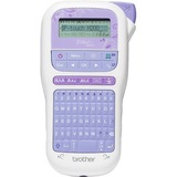 Brother PT-H200 imprimante pour étiquettes Transfert thermique TZe QWERTY, Étiqueteuse Blanc/lilas, QWERTY, TZe, Transfert thermique, AAA, Alcaline, Bleu, Blanc