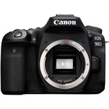 Canon EOS 90D Boîtier d'appareil-photo SLR 32,5 MP CMOS 6960 x 4640 pixels Noir, Appareil photo numérique Noir, 32,5 MP, 6960 x 4640 pixels, CMOS, 4K Ultra HD, Écran tactile, Noir