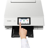 Canon PIXMA TS8751 Jet d'encre A4 4800 x 1200 DPI Wifi, Imprimante multifonction Blanc, Jet d'encre, Impression couleur, 4800 x 1200 DPI, Copie couleur, A4, Blanc