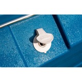 Coleman Glacière en maille Poly-lite 50QT à roulettes Bleu/Blanc