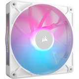 Corsair Corsair iCUE RX140 RGB Single, Ventilateur de boîtier Blanc,  4 broches PWM