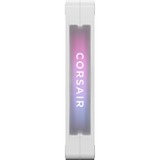 Corsair Corsair iCUE RX140 RGB Single, Ventilateur de boîtier Blanc,  4 broches PWM