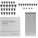 DeepCool CH160 MESH boîtier mini tower Noir | 2x USB-A | 1x USB-C