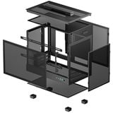 DeepCool CH160 MESH boîtier mini tower Noir | 2x USB-A | 1x USB-C