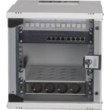 Digitus Kit réseau SOHO Pro 10" 315x300 mm (LxP), Armoire informatique Gris clair