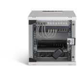 Digitus Kit réseau SOHO Pro 10" 315x300 mm (LxP), Armoire informatique Gris clair