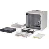 Digitus Kit réseau SOHO Pro 10" 315x300 mm (LxP), Armoire informatique Gris clair