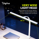Digitus Lampe de bureau LED, Lumière LED Blanc