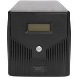 Digitus Onduleur interactif en ligne, 1000 VA/600 Watt, UPS Noir