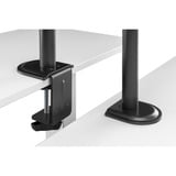 Digitus Support moniteur simple et support pour ordinateur portable, Support de moniteur Noir (Mat)