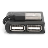 Digitus USB 2.0 4 ports, Hub USB Noir