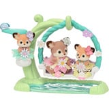 EPOCH Sylvanian Families - Set de jeu Bébés cerf avec balançoire fleurie, Jouets de construction 