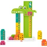 Fisher-Price – L’Alligator des Additions, Jouets éducatifs 3 an(s), Plastique, Multicolore