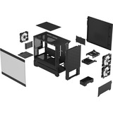Fractal Design Design Pop Mini Air RGB Black TG Clear Tint, Boîtier PC Noir