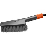 GARDENA Brosse à main Cleansystem M Soft, avec raccord pour tuyau d'arrosage, Brosses de lavage Gris, 18841-20
