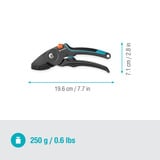 GARDENA Sécateur PremiumCut Pro - Bois sec Gris/Turquoise