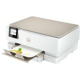 HP ENVY Inspire 7220e Sans fil All-in-One Couleur Imprimante, Instant Ink; copieur, scanner, Imprimante multifonction Gris clair/Beige, Instant Ink; copieur, scanner, A jet d'encre thermique, Impression couleur, 4800 x 1200 DPI, A4, Impression directe, Beige