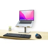 Kensington Rehausseur universel pour ordinateur portable, Support Argent, Supports de Laptop, Argent, Aluminium, Silicone, Acier, 40,6 cm (16"), 8 kg, 151 - 200 mm