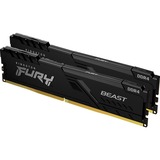 Kingston FURY 64 Go DDR4-3600 Kit, Mémoire vive Noir, KF436C18BBK2/64, Beast, XMP
