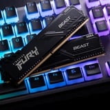 Kingston FURY 64 Go DDR4-3600 (2x 32 Go) mémoire vive Noir, KF436C18BBK2/64, XMP 2.0