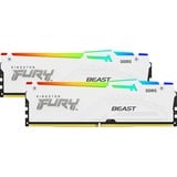 Kingston FURY 64 Go DDR5-5600 (2x 32 Go) mémoire vive Blanc, KF556C36BWEAK2-64, XMP 3.0, EXPO