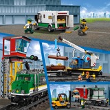 LEGO City - Le train de marchandises télécommandé, Jouets de construction 60198
