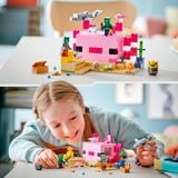 LEGO Minecraft - La maison axolotl, Jouets de construction 21247